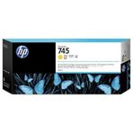 HP F9K02A 745 Yellow Sarı 300 ml Plotter Kartuşu
