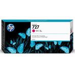 HP Feyza Bilişim® Hp 727 Magenta 300 Ml. Kırmızı Orijinal Plotter Designjet Mürekkep Kartuşu (f9j77a)