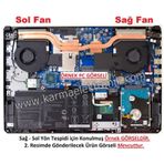 Hp Fsfa18m L30204-001 Notebook Cpu Fani - Ver.1 - Sag Fan