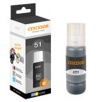 HP GT-51XL 90 ml Muadil Siyah Mürekkep