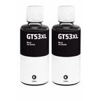 HP GT53XL Ink Tank Gt53xl-Gt52-316310-Bk2li İkili Siyah Kartuş Dolum Mürekkep Seti