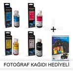 HP İnk Tank 315 1 Takım Photoink Mürekkep Uyumlu Fotoğraf Kağıdı