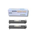 HP Laserjet Pro M102 M102w M102a Pro MFP M130 M130fn M130fw M130nw M130a Toner (2 ADET, CF217A)