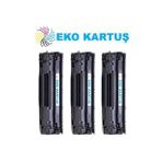 Hp Laserjet Pro M102w Hp Cf217a(17A) Ekonomik Avantajlı 3’lü Paket Muadil Toner,