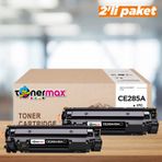 Hp Laserjet Pro M1212nf Mfp Muadil Toner / Ce285a 2'Li Paket