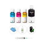 HP Officejet T45 / T45Xi Photoink Plus Siyah ve Renkli Kartuş Dolum