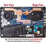 Hp Omen 15-Dc, 15-Dc000 Notebook Cpu Fani - Ver.1 - Sag Fan