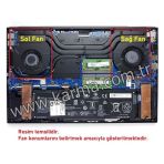 Hp Omen 15-En1012nt 434m4ea Notebook Gpu Fan / Ver.4 ( Sol - 12v)