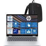 Hp Omnibook x Flip 2-In-1 Intel Core Ultra 5 226V 16GB 2tb SSD Intel Arc 130V Gpu 14" Wuxga IPS 400NITS Dokunmatik Windows 11 Pro Gaming Bilgisayar BS9Y0EAP11 + Zettaçanta - 2 TB - 16 GB