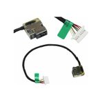 Hp Pavilion 15-ab, 15-ak, 15-bs, 15-bw 799749-s17 Serisi Uyumlu Notebook Dc Power Jack Şarj Soketi 8-pin 4.5mm 19cm Kablolu