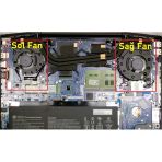 HP Pavilion Gaming 15-CX0039NT V1 Sağ Fan