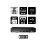 HP Pro Mini 400 G9 i5 14500T 96GB 4TB SSD FDOS Mini Masaüstü Bilgisayar & PER4 USB Bellek