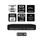 Hp Pro Mini 400 G9 I7-12700T 24Gb Ram 1Tb Ssd Fdos 6D378Ea Mini Pc & Per4 Bellek 531553910463 531553910463