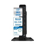 Hp Pro Mini 400 G9 Intel I5 1335U 4,6Ghz 64Gb 1Tb Ssd Intel® Iris® Xe Wın11pro Mini Masaüstü Bilgisayar A55c4etdp23+Zettausbbellek