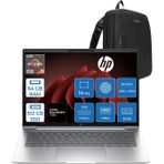 Hp Probook 4 G1ah 14 Amd Ryzen 5 220 4.9Ghz 64Gb Ddr5 512Gb Ssd Freedos Amd Radeon 740M 14" Wuxga (1920 X 1200) Ips 300Nıts Taşınabilir Bilgisayar Cv0e6atf27 + Zetta Çanta
