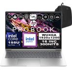 Hp Probook 460 G11 Intel Core Ultra 7 155U Ddr5 80GB 1tb SSD Intel® Aı Boost 16" Wuxga IPS Windows 11 Pro Taşınabilir Bilgisayar A23BCEAP27 + Zetta Çanta