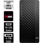 HP Prodesk 2 Tower G1I i5 14500 Masaüstü Bilgisayar 16GB RAM 4TB SSD FreeDOS + Per4 USB B6XX1ETPN364