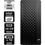 HP Prodesk 2 Tower G1I i5 14500 Masaüstü Bilgisayar 48GB RAM 4TB SSD FreeDOS + Per4 USB B6XX1ETPN312
