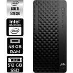 HP Prodesk 2 Tower G1I i5 14500 Masaüstü Bilgisayar 48GB RAM 512GB SSD FreeDOS + Per4 USB B6XX1ETPN309
