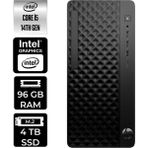 HP Prodesk 2 Tower G1I i5 14500 Masaüstü Bilgisayar 96GB RAM 4TB SSD FreeDOS + Per4 USB B6XX1ETPN320
