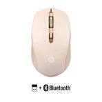HP S1000 Plus Kablosuz Bluetooth Mouse Çift Modlu Kompakt Sessiz 2,4ghz+BT5.0 Altın| Ramwhite Garantili