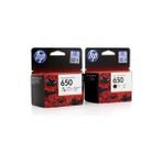HP Serva Kartuş Hp 650SIYAH +Renkli Set - Renkli - Siyah
