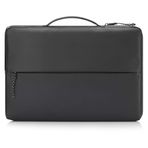 HP Sport PC Sleeve 14 inçe kadar dizüstü bilgisayarlar için, dolgulu PC bölmesi, yansıtıcı detaylar, düzenleyici cepler, siyah su geçirmez ve sağlam kumaş