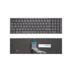 HP Uyumlu 15-da2024nt (9CU72EA), 15-da2024nt (9FF59EA) Işıklı Klavye Füme TR