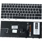 Hp Uyumlu Elitebook 830 G6 (287N2ec), 830 G6 (2D334es), 830 G6 (2D336es) Işıklı Klavye Siyah Tr