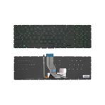 Hp Uyumlu Pavilion X360 15-Bk000nt (W9t69ea) Klavye Tr Işıklı Yeşil Tuşlu - Küçük Enter