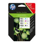 HP Valuepack 950XL-951XL SW Cyan-Magenta-Sarı 825 Sayfa Kapasiteli Mürekkep Kartuşu