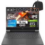 Hp Victus 16-R1012NT Intel I7-14700HX 32GB Ddr5 1tb SSD 8GB/RTX4070 Freedos 16.1" 240Hz Qhd 3ms 300NİTS Taşınabilir Bilgisayar 99J1K2EA06+WEBLEGELSINÇANTA