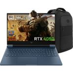 Hp Victus 16-S1023NT Amd Ryzen 7-8845HS 9Z795EA FR103 16-Gbddr5 2 Tbssd RTX4050 6gb 16.1 Inç 144Hz Full Hd Yok (Free Dos) Gaming Laptop + Çanta - 16 GB