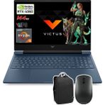 Hp Victus Gaming 15 Amd Ryzen 5 8645HS 16GB 512GB SSD RTX4060 Freedos 15.6" Fhd Çanta + Kablosuz Mouse - 512 GB - 16 GB