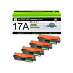 HP YA-DE BİLİŞİM 17A Laserjet Pro MFP M130a M130fn M130fw M130nw M102a M102w Cartridge (4PCS)