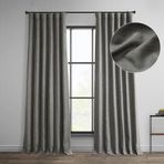 HPD Half Price Drapes BOCH-LN18513-84 oda karartma perdeleri, yatak odası için, 127 x 213 cm, blazer grisi