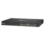 HPE R8N87A 6000 24 PORT GIGABIT+4X1GB SFP YÖNETİLEBİLİR 370W POE RACKMOUNT SWITCH FRTPCNS106HEW0022
