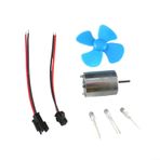 HpLive Rüzgar türbini jeneratörü kiti mikro dinamo jeneratörü DC 0-20V gerador energia mikro rüzgar türbinleri dc motor dikey motor bıçakları DIY kiti