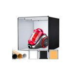 HpyTech 80x80x80 LED Işıklı Ürün Fotoğraf Çekim Kabini - Büyük Boy Stüdyo Çadırı