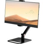 Hpytech Evrensel Tablet,telefon ve Monitör STANDI-360° Döner Masa Üstü Ekran Tutucu-Metal Gövde - Siyah