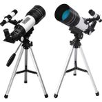 Hpytech🔭profesyonel Astronomik Teleskop 70MM Lensli Tripodlu Uzay Gözlem Dürbünü Ay Gözlem Teleskobu - Çok Renkli