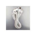 HQ SPEED 3’ü 1 Arada Çoklu Şarj Kablosu – Micro USB / 8Pin Lightning / 30Pin Apple Uyumlu – 1 Metre