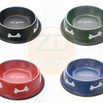 Hrb Renkli 17 cm Köpek Kedi Mama Su Kabı