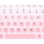 HRH 12,3 inç En Yeni Microsoft Surface Laptop Go 2 14 inç 2022 ve Surface Laptop Go 2021 2020 için Klavye Kapağı Dokunmatik Ekran Klavye Koruyucu Kaplama (Açık Pembe)