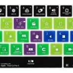 Hrh New Retina 15 klavye Skin silikon kapak için yeni MacBook Pro 13 15 Retina Display Touch bar A1706 A1707 (2016 okt. Release) USA Layout NEWMacProUS-Final Cut Pro X
