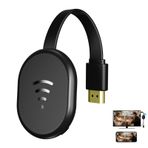 HRpart Kablosuz HDMI Ekran Donanım Kilidi Adaptörü, Uygulama Youtube için TV Adaptörü, Video Aynalama Donanım Kilidi Alıcısı, iPhone Mac, iOS Android Döküm/TV/Projektör/Monitöre Yansıtma için kullanılır