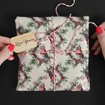 HRS 50 x 70 cm Yeni Yıl Yılbaşı Temalı Hediye Paketleme 6'lı Paket Ambalaj Kağıdı
