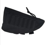 HRS Naylon Taktik Havalı Tüfek Buttstock Yanak Dinlenme Pedi Cephane Kılıfı 7 Kabukları ile