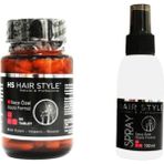 Hs Hair Style Biotin Tablet + Procopil Sprey Set (Saç Ekimi Sonrası ve Saç Dökülme Problemlerinde) - Yok