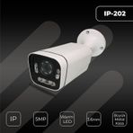 Hs IP-202 5MP 4K IP Büyük Metal Bullet Güvenlik Kamerası